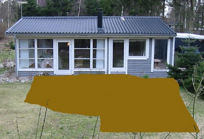 Plan over terrassen